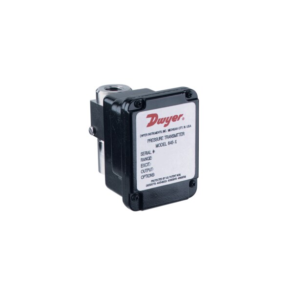 Wet/wet differential pressure transmitter, range +/-10 psid.
